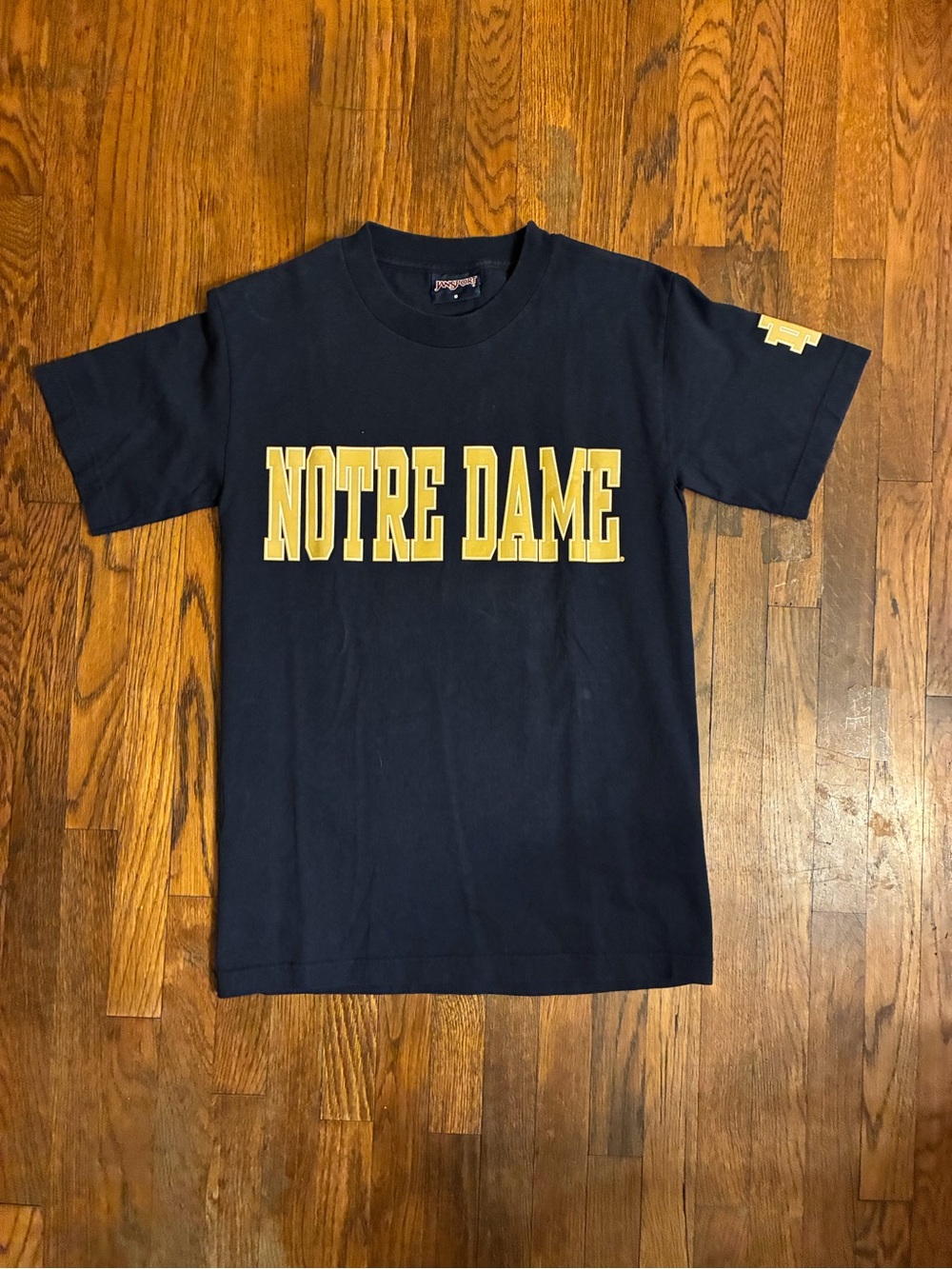 Vintage Jansport notre dame tshirt size small